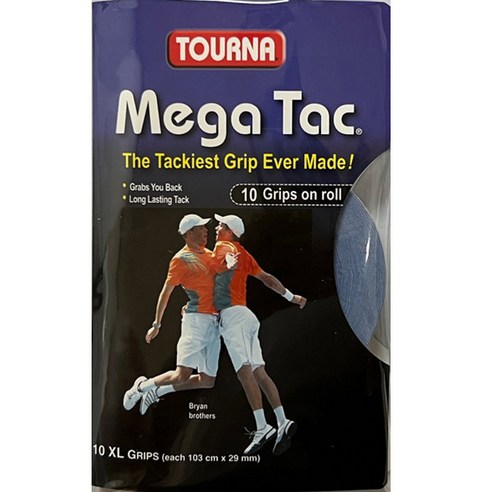 압도적인 그립감, 투나 MEGA TAC 메가텍 테니스 그립 10입 사용 후기 투나메가텍