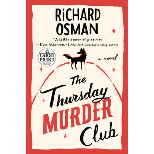 The Thursday Murder Club Paperback, Random House Large Print Publishing