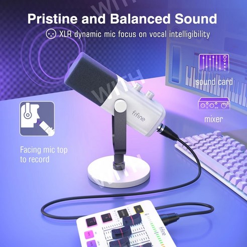 압도적인 음질과 편리함의 완벽 조화: FIFINE AM8W