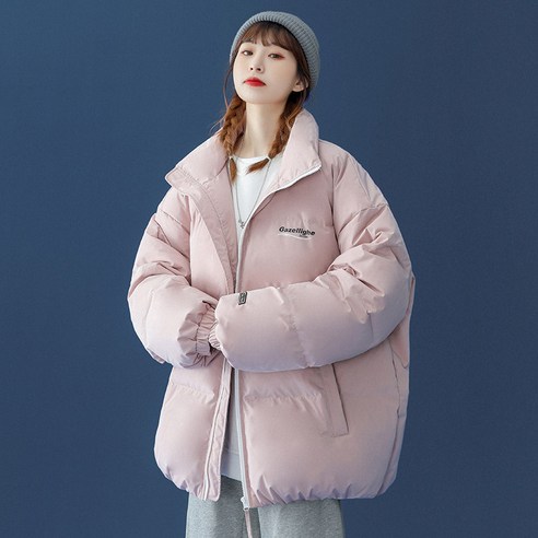 Mao여성 다운 자켓 새로운 스타일 작은 디자인 유행 유행 겨울 두꺼운 짧은 빵 코트