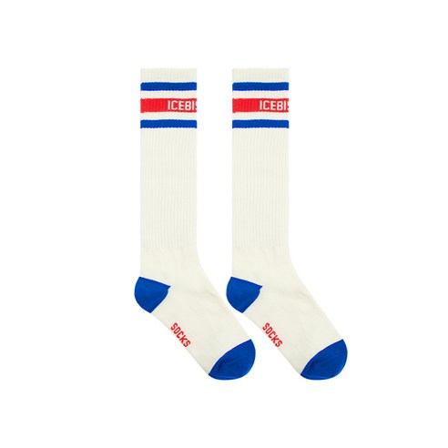 아이스비스킷 주니어 레터 스트라이프 니삭스: 스타일과 편안함을 한 번에!