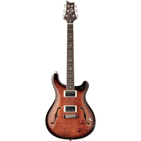 프리미엄 PRS Paul Reed Smith 6 String SE Hollowbody II 피에조 Black Gold Burst Right 105537:BG