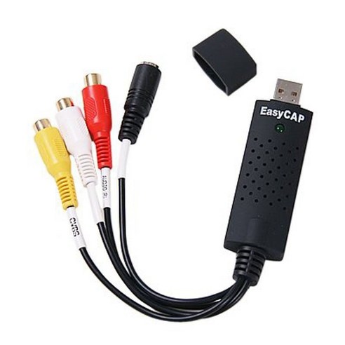 Capture high-quality video and audio with ease using the USB 2.0 Video Adapter with Audio.