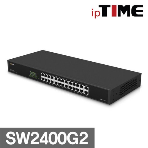 IpTIME SW2400G2 24포트 스위칭허브