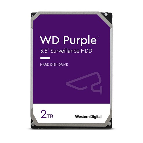 웨스턴디지털 WD PURPLE 5400 64M WD23PURZ 2TB 15시 이전 오늘출발