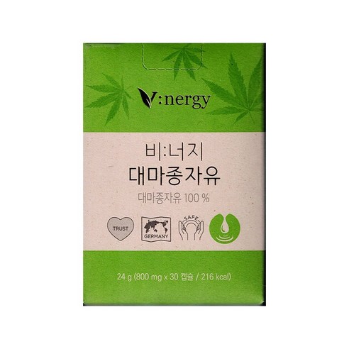 비너지 대마종자유 800mg x 30캡슐