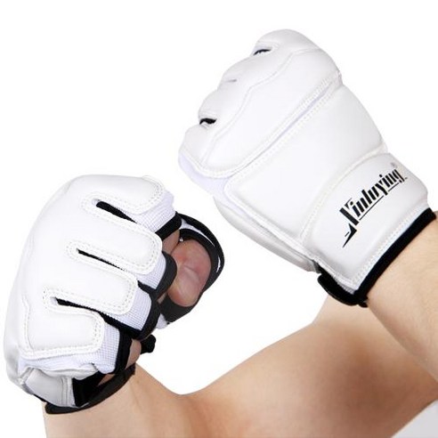 복싱 장갑 글러브 권투 반 손가락 성인 싸우는 아이 Sandbag 훈련 MMA Sanda 공수 Muay 타이 적당 Taekwondo 수호자, 1) S, 1) S