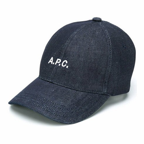 A.P.C.(아페쎄) 아페쎄 23FW 로고 자수 찰리 캡모자 인디고 COCSX M24069 IAI 8130922473536958