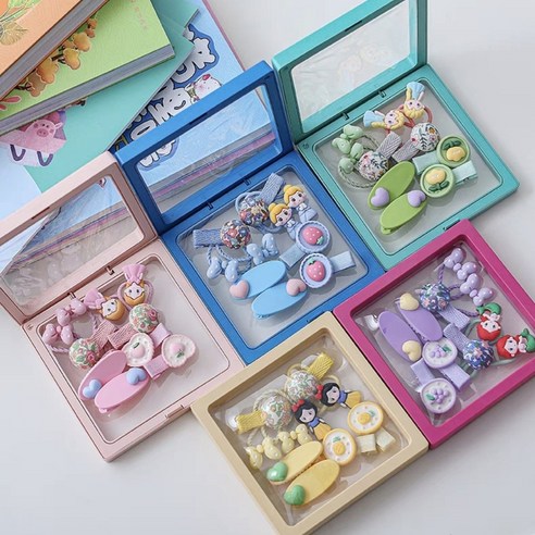 사랑스러운 우리 딸을 위한 특별한 선물, 스타일원 여아 헤어 머리핀 10종 세트!