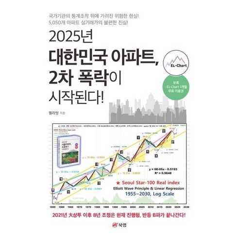 2025년 대한민국 아파트 2차 폭락이 시작된다!, 북랩, 엘리엇 저 
경제 경영
