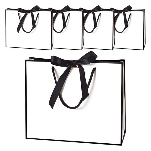 "포장의 품격, 당신의 선물을 더욱 특별하게 만들어줄 마법" 쇼핑백