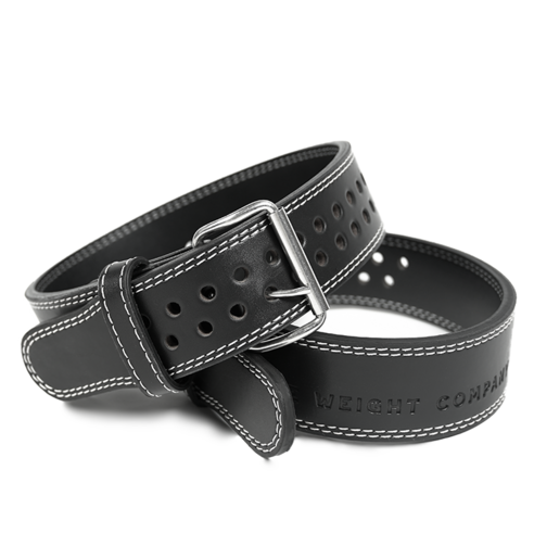 견고한 지지력으로 운동 능력을 향상시키는 더웨이트컴퍼니 싱글 프롱 리프팅 벨트