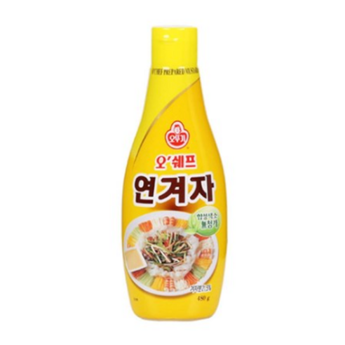 [오뚜기] 오쉐프 연겨자, 480g, 15개