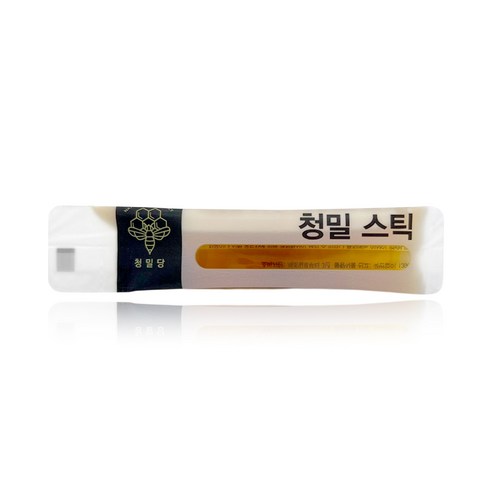 청밀당 꿀 스틱 가성비 벌크 세트 베트남 야생화 자연 벌꿀 100%, 100개, 10g