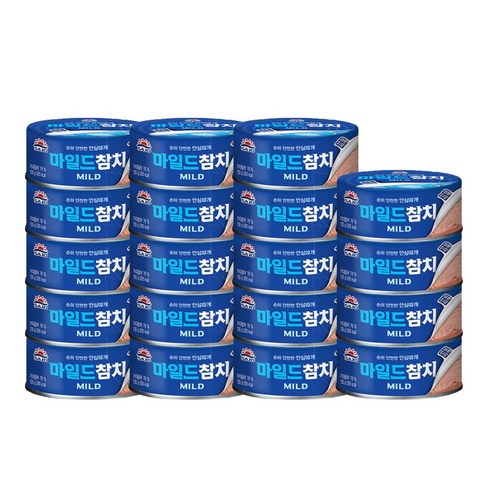 <올따옴> 사조 마일드 참치 135g 19입, 1개