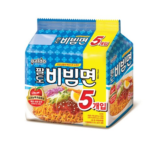 서진프리미엄 팔도비빔면 130g 비빔면 수량은 옵션에서, 5개