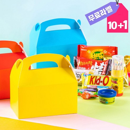 어린이 장난감 선물 세트 플레이도 색연필 문구 간식