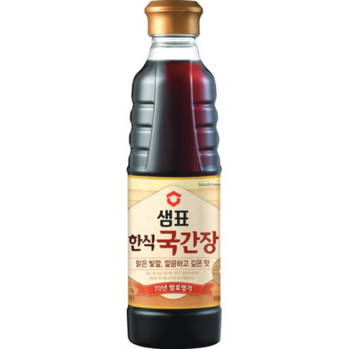 샘표 한식국간장, 500ml, 1개