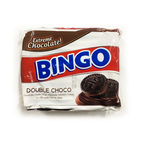 Monde Nissin Bingo Double Choco 빙고 더블 초코, 1개, 280g