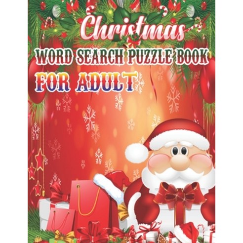 Christmas Word Search Puzzle book For Adult: Word Search Puzzle book Paperback, Independently Published