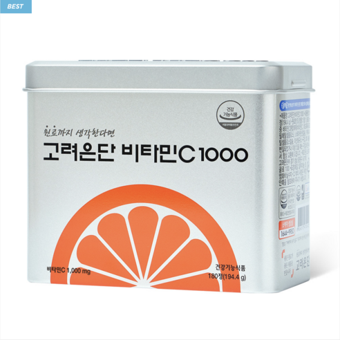 고려은단 비타민C 1000, 180정, 8개