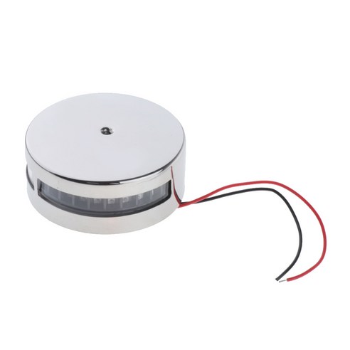 Ursmart LED 스테인레스 스틸 SS 캐빈 돔 라이트-해양/보트/캐러밴/RV 램프 12V, 금속, 크롬
