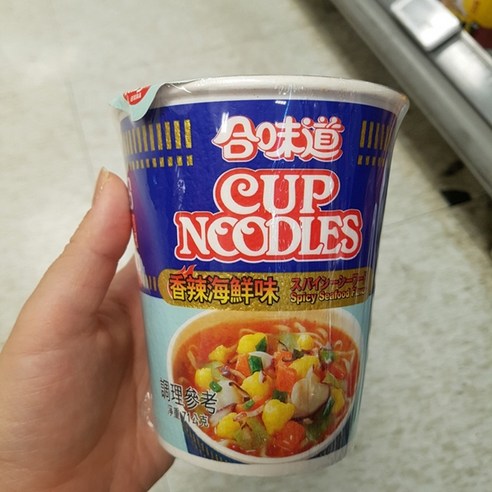 닛신 컵누들 스파이시 씨푸드맛 71g, 1개