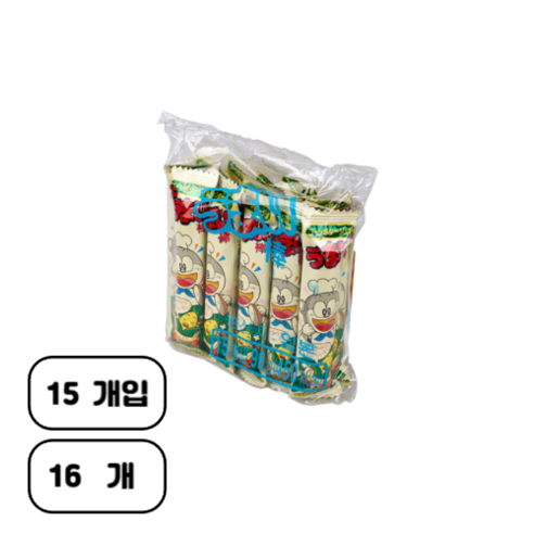 우마이봉 파티타임 콘포타지맛, 90g, 240개