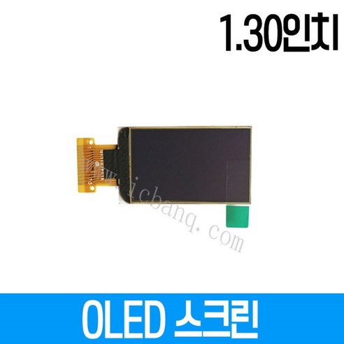 OLED LCD 1.30인치 128x64 SHA1107칩셋 IIC13