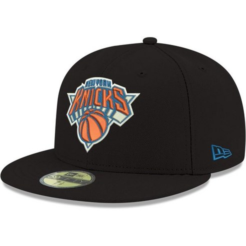 NBA 남자 공식 5950 핏 캡, 7 5/8, New York Knicks