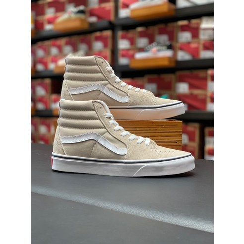 반스 Ua 스케이트-하이 컬러 띠어리 프렌치 오크 VN0005U9BLL 남녀공용스니커즈