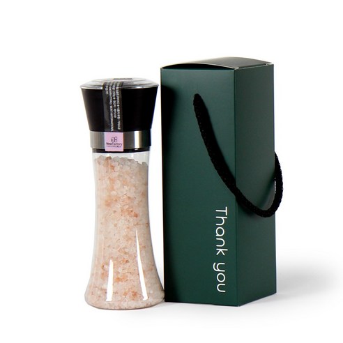 미담 뉴팩토리 히말라야핑크솔트 통후추 그라인더 암염 100%, 3번 그라인더 L 250g, 1개