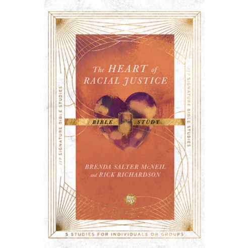 (영문도서) The Heart of Racial Justice Bible Study Paperback, IVP, English, 9780830848492