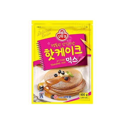오뚜기 핫케이크 믹스, 500g, 5개