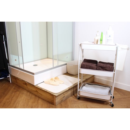 다목적 철제 메쉬선반으로 공간에 스타일과 질서를 더하세요.