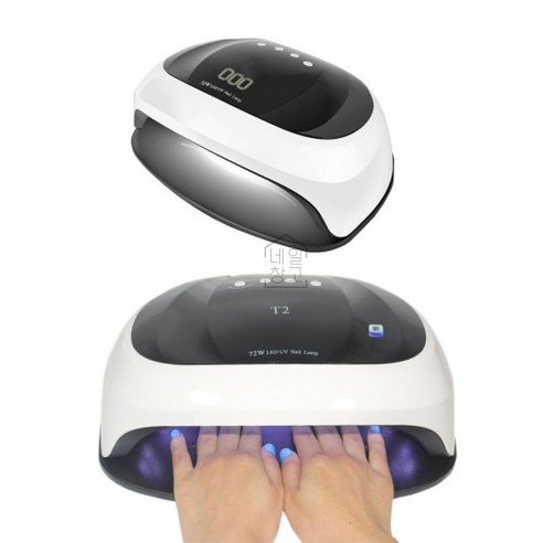 젤 네일 램프 72W LED UV 겸용, 1개