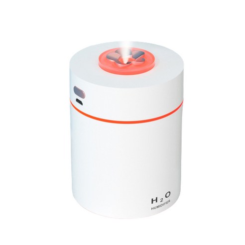 BESTOPE 240ml 스마트 공기 가습기 USB 아로마 테라피 디퓨저 LED 조명 안티 건식 불타는 자동차 홈 청정기 분무기, 하얀