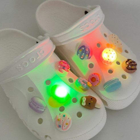 코지치 LED 사탕 디저트 카페 파츠 세트 신발 3D 입체 악세서리