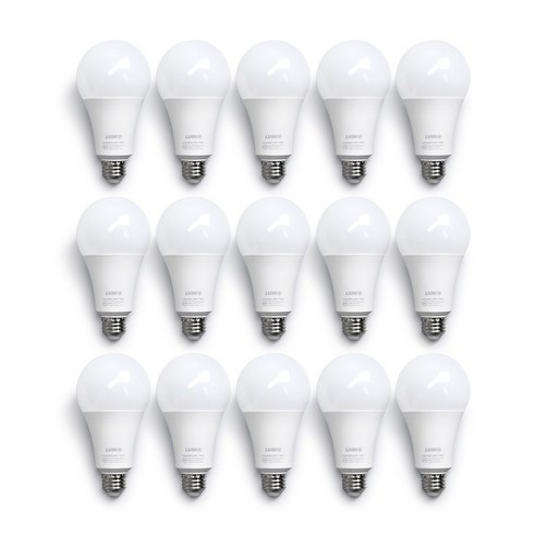 KDT LED 전구 삼파장 램프 형광등 조명 벌브 볼전구 20W 15개입, 주광색, 1개