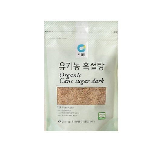 청정원 유기농 흑설탕 454G, 1개 
가루/조미료/오일