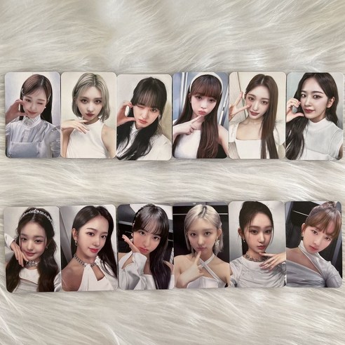 아이브 IVE MINE 포토카드 앨범 장원영 안유진 리즈 wm3.0 sw5.0 sr afterlike 굿즈 응원 오프라인 포카 6장 12장 18장, E