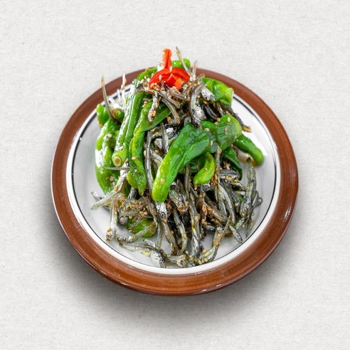 [오수연푸드] 반찬 꽈리고추멸치볶음 100g/200g, 200g, 2개