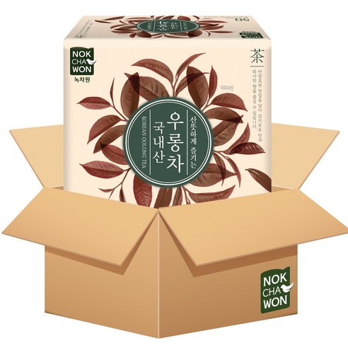 국내산 우롱차 50티백 1box(1box 12입), 1.2g, 50개입, 1개