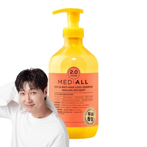 메디올 두피청정샴푸 2.0, 1개, 힐링부케향 1개, 720ml