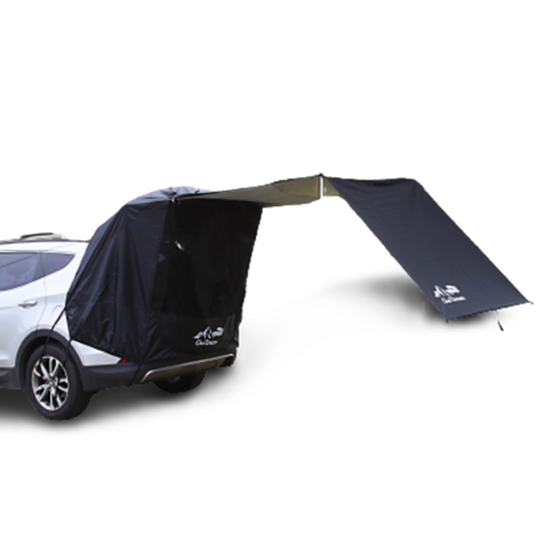 차오름 차박텐트 도킹텐트 차량용 텐트 쉘터 스텔스 카크닉 차크닉 M 블랙 확장형