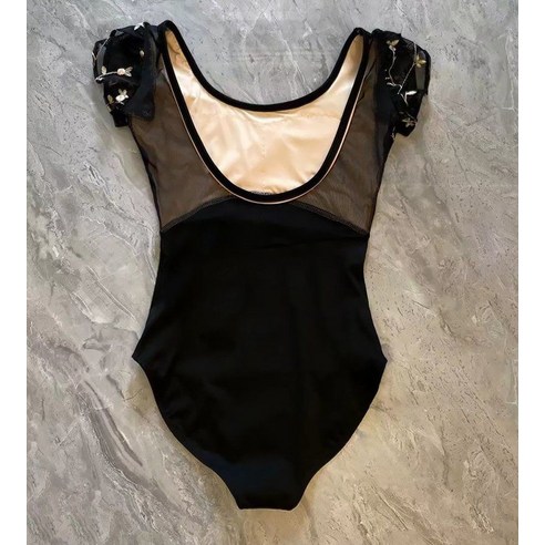 우아한 아름다움과 완벽한 퍼포먼스를 위한 델라로 스타일 발레 레오타드