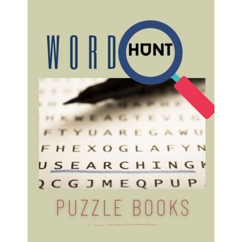 Word Hunt Puzzle Books: Brain Exercises For Dementia Adults Page a Day Calendar Puzzle Riddles And ... Paperback, Independently Published, English, 9798587449619