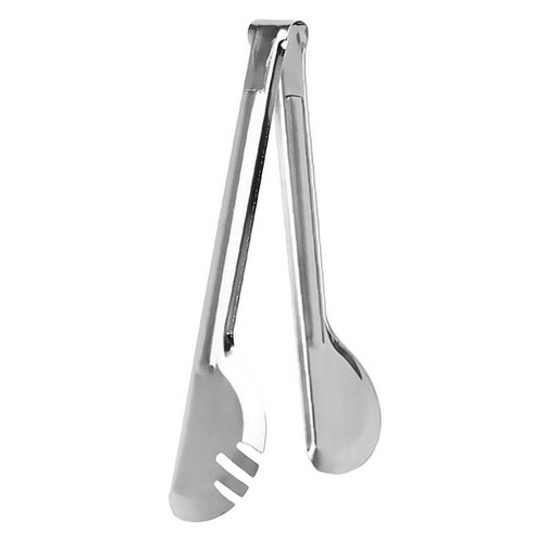 부엌/바비큐를 위한 금속 음식 서빙 집게 부엌 집게 다목적, 실버, 24cm, 스테인레스 스틸