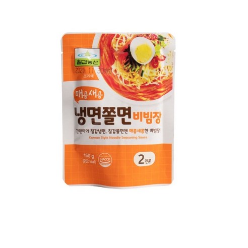 칠갑농산 냉면쫄면 비빔장, 150g, 1개