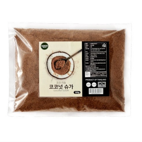 슈가보이 비정제 코코넛 슈가, 500g, 1개